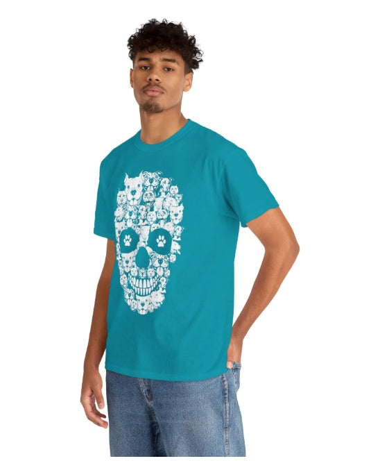 T-shirt Men And Women Couple Solid Color White Printing