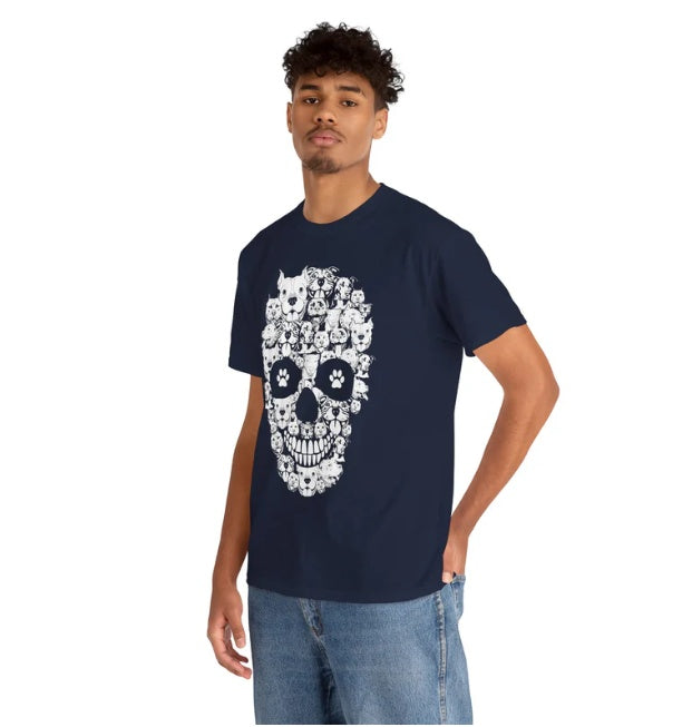 T-shirt Men And Women Couple Solid Color White Printing