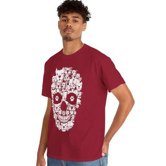 T-shirt Men And Women Couple Solid Color White Printing